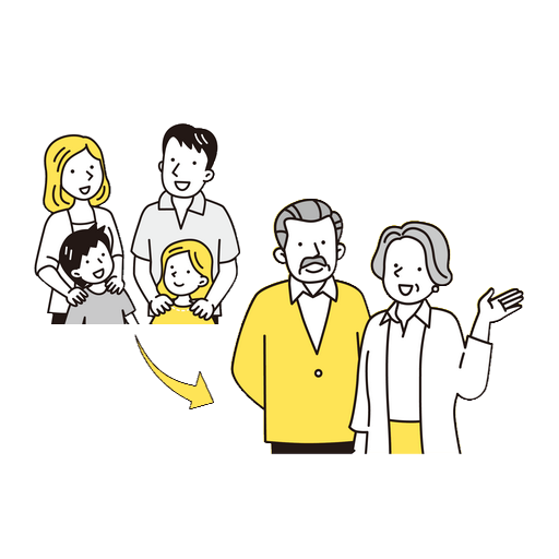 家族構成の変化で、住まいを見直したい方